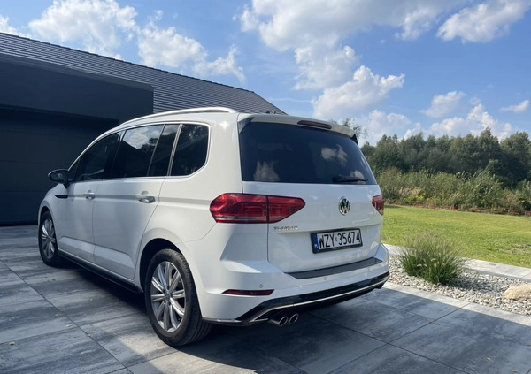 Volkswagen Touran cena 106500 przebieg: 75500, rok produkcji 2019 z Mszczonów małe 106